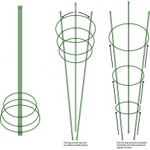 3 ring flower frame instructions